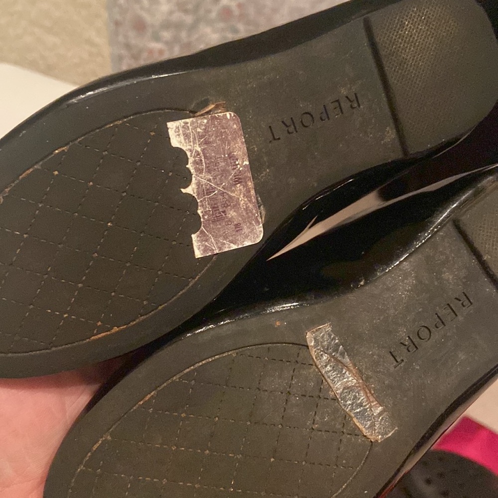 Report black patent leather flats - Picture 3 of 3